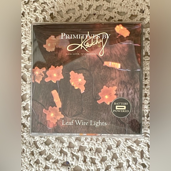 *Leaf Wire Lights With Timer - Picture 4 of 15